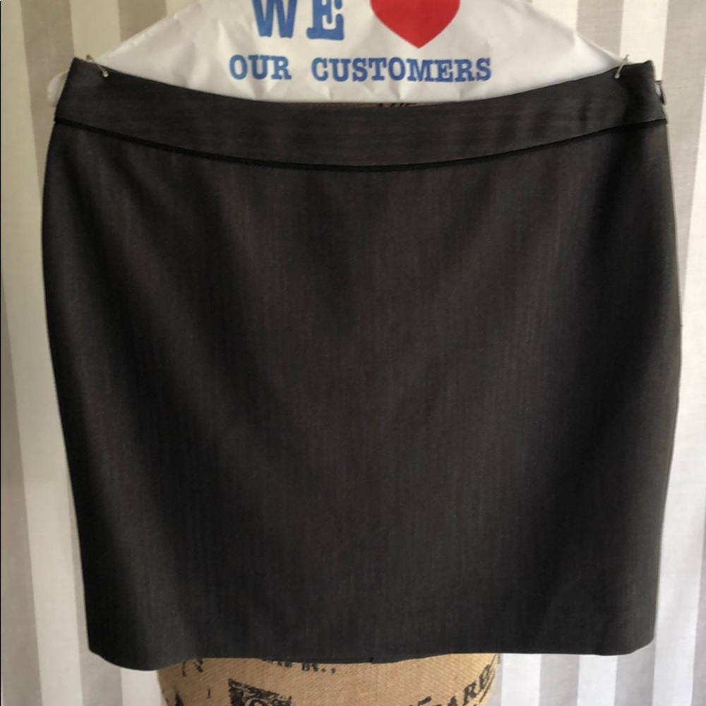 Nine West black suit skirt